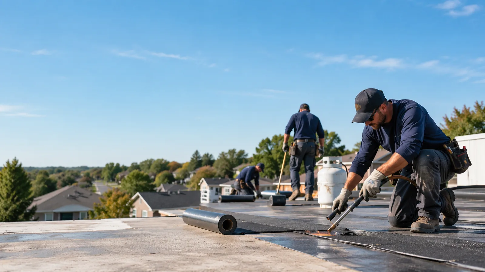 Flat Roof Leak Repair providers in Champaign, IL